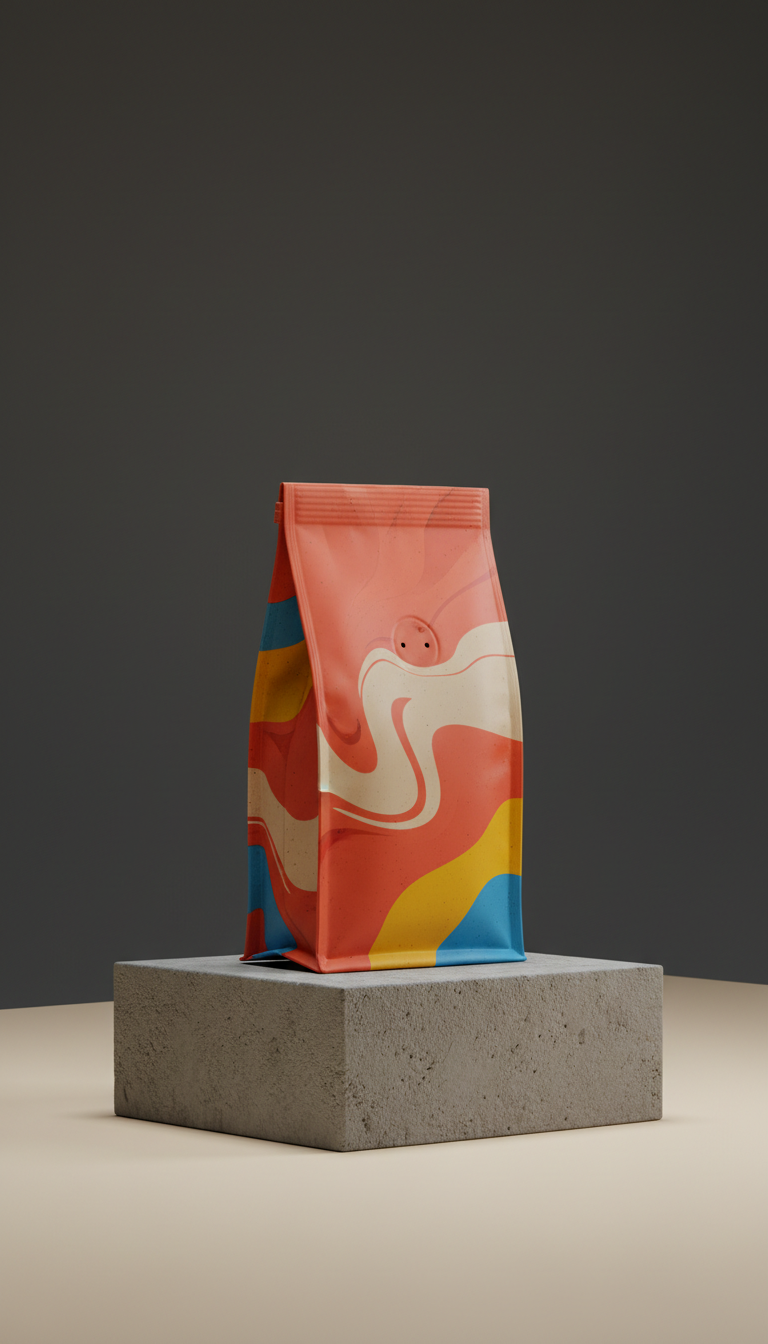 Coral Morning Blend Ground Vibrant Finish